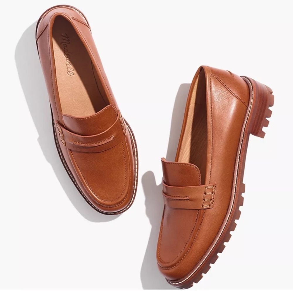 Madewell The Corinne Lugsole Loafer NE526 5.5